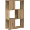 TV staliukas TV spintelių komplektas 60 x 24 x 94,5 cm Ruda Apdirbta mediena