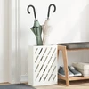 Lietaus skėtis stovas Balta 28 x 12 x 41 cm Plienas