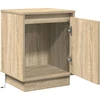 Šalia lovos spintelė 2 pcs Sonoma ąžuolas 39 x 34,5 x 50 cm