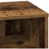 Šalia lovos spintelė 2 pcs Senas medis 50 x 34,5 x 50 cm