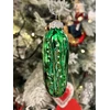 Stoneline Kalėdinės eglutės žaisliukas Decoris Pickle. Žalias. Stiklas