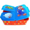 Priešpiečių dėžutė vaikams STOR 21420 3 skyriai Super Mario (mėlyna ir raudona)