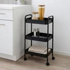 Storage Solutions Virtuvės lentyna ant ratukų, 72 cm