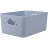 Storage Solutions NEBULA daiktadėžė su debesies ir žvaigždės formos rankenomis, aukštis 11 cm.