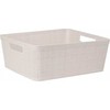 Storage Solutions Plastikinis laikymo krepšelis, 35 x 29 x 13 cm