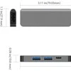 Šakotuvas Stotis / replikatorius Jcpal Linx USB-C (JCP6189)