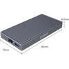 Orico prijungimo stotelė su M.2 NVMe korpusu, aktyviu PD 100W, HDMI 2.0, garso jungtimi, RJ-45, kortelių skaitytuvu