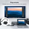 Stotis / replikatorius Unitek USB-C HDMI 4K ir VGA FullHD (V1168A)