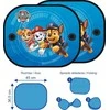 Nickelodeon Podroz saulės skydelis Paw Patrol rožinis - 2 vnt.