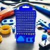 Strado 115 viename tiksliųjų atsuktuvų rinkinys, atsuktuvai, antgaliai, „Torx“ antgaliai, mėlynas