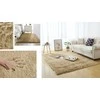 Strado Apšiuręs kilimėlis 160x200 CappuccinoCamel (šviesiai ruda)