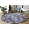 Strado Apskritas kilimas Ombre Strado 120x120 OmbreSilver (šviesiai pilka) universalus () - 22201- uniw