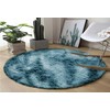 Strado Apskritas kilimas Ombre Strado 120x120 OmbreNavy (Tamsiai mėlyna) universalus () - 22237-uniw