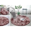 Strado Apskritas kilimas Ombre Strado 200x200 OmbrePurple (Rose) universalus () - 22251-uniw