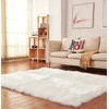 Strado Avies kilimas 80x140 WhiteSheep (Baltas) universalus