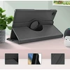 Strado Besisukantis planšetinio kompiuterio dėklas, skirtas „Samsung Galaxy Tab A9 Plus 11“, juodas