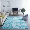 Strado Ombre Shaggy kilimas Strado 200x300 OmbreBlue (Mėlyna šviesa) universalus
