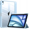 Strado „Dėklas Hard Crystal iPad Air 11“ 6 kartos M2 2024 / 7 kartos M3 2025 dėklas – šviesiai mėlynas