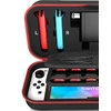 Strado Kelioninis dėklas Nintendo Switch / OLED raudonas (DNNSOLEDTRAVELCASE.R)