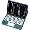 Strado Dėklas su klaviatūra Bluetooth touchpad do iPad Pro 13 Gen5 (žalia)