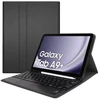 Strado Dėklas su klaviatūra ir jutikliniu kilimėliu, skirtas Galaxy Tab A9 Plus (Juodas)