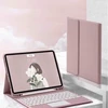 Strado Dėklas su klaviatūra Bluetooth touchpad do iPad Pro 13 Gen5 (Rožinė)
