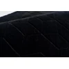 Strado Apvalus kilimas Rabbit 140 cm, juodas – pliušinis, minkštas svetainei ir miegamajam