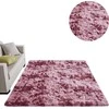 Strado Ombre Shaggy kilimas Strado 120x170 Ombrered (Raudona) universalus