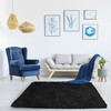 Strado Shaggy kambario kilimas Strado 120x160 Juodasis Dangus
