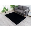 Strado Kilimas Rabbit 120x170 cm, juodas – minkštas, malonus liesti, skirtas svetainei ir miegamajam