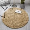 Strado Gausuotas apvalus kilimėlis 150x150 CappuccinoCamel (šviesiai ruda)