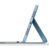 Strado „iPad Air 13 Gen6“ „Bluetooth“ klaviatūros dėklas su jutikliniu skydeliu (mėlynas)
