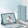 Strado Dėklas su klaviatūra Bluetooth touchpad do iPad Pro 11 Gen5 (Mėlyna)