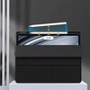 Strado Kietas krištolinis dėklas, skirtas „iPad Pro 13 Gen. 5“ (2024) (juodas)