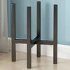 Strado Kwietnik regulowany metalowy stelaż stojak do kwiatów PILLAR (Juodas)