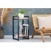 Strado „Vertico“ metalinis gėlių stovas 65 cm – juodas gėlių stovas