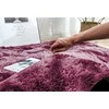 Strado Ombre apvalus kilimas 150x150 OmbreRed (Raudona), universalus