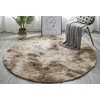 Strado Ombre apvalus kilimėlis 120x120 OmbreCamel (rusvai gelsvas) universalus () - 22228-uniw