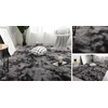 Strado Ombre Shaggy kilimas 140x200, spalva: Tamsiai pilka