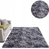 Strado Ombre Shaggy kilimas 200x260 OmbreGrey (tamsiai pilkas) universalus