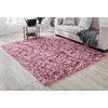 Strado Ombre Shaggy kilimas Strado 120x170 Ombrered (Raudona) universalus
