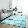 Strado Ombre Shaggy kilimas Strado 140x200 OmbreBlue (Mėlyna šviesa) universalus