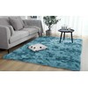 Strado Ombre Shaggy kilimas Strado 160x200 OmbreNavy (Tamsiai mėlyna) universalus