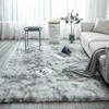 Strado Ombre Shaggy kilimas Strado 160x230 OmbreSilver (Light Pilkas) universalus