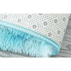 Strado Ombre Shaggy kilimas Strado 200x200 OmbreBlue (šviesiai mėlyna) universalus