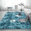 Strado Ombre Shaggy kilimas Strado 200x200 OmbreNavy (Tamsiai mėlyna) universalus