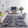 Strado Ombre Shaggy kilimas Strado 200x200 OmbreGrey (Tamsiai Pilkas) universalus