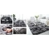 Strado Ombre Shaggy kilimas Strado 200x250 OmbreGrey (Tamsiai Pilkas) universalus