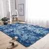 Strado Ombre Shaggy kilimas Strado 200x250 OmbreNavy (Tamsiai mėlyna) universalus