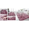 Strado Ombre Shaggy kilimas Strado 200x300 Ombrered (Raudona) universalus